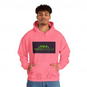Mountain Muscle Hoodie - Unisex Heavy Blend Sweatshirt for Fitness Lovers, Workout, Gym Apparel, Cozy Casual Wear, Best Gifts - Image 55