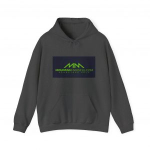 Mountain Muscle Hoodie - Unisex Heavy Blend Sweatshirt for Fitness Lovers, Workout, Gym Apparel, Cozy Casual Wear, Best Gifts - Image 20