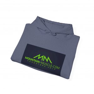 Mountain Muscle Hoodie - Unisex Heavy Blend Sweatshirt for Fitness Lovers, Workout, Gym Apparel, Cozy Casual Wear, Best Gifts - Image 47