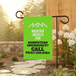 Custom Garden Banner, Outdoor Decor, Personalized House Flag, Lawn Sign, Homestead Emergency Flag - Image 4