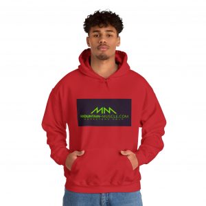Mountain Muscle Hoodie - Unisex Heavy Blend Sweatshirt for Fitness Lovers, Workout, Gym Apparel, Cozy Casual Wear, Best Gifts - Image 7