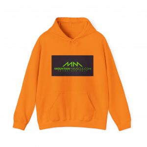 Mountain Muscle Hoodie - Unisex Heavy Blend Sweatshirt for Fitness Lovers, Workout, Gym Apparel, Cozy Casual Wear, Best Gifts - Image 14
