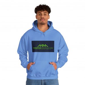 Mountain Muscle Hoodie - Unisex Heavy Blend Sweatshirt for Fitness Lovers, Workout, Gym Apparel, Cozy Casual Wear, Best Gifts - Image 31