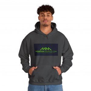 Mountain Muscle Hoodie - Unisex Heavy Blend Sweatshirt for Fitness Lovers, Workout, Gym Apparel, Cozy Casual Wear, Best Gifts - Image 25
