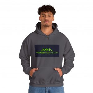 Mountain Muscle Hoodie - Unisex Heavy Blend Sweatshirt for Fitness Lovers, Workout, Gym Apparel, Cozy Casual Wear, Best Gifts - Image 36